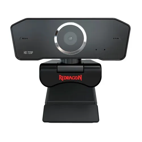 Webcam Redragon Streaming Fobos, Hd 720p, 2 Microfones, Reduo De Rudos - Gw600-1